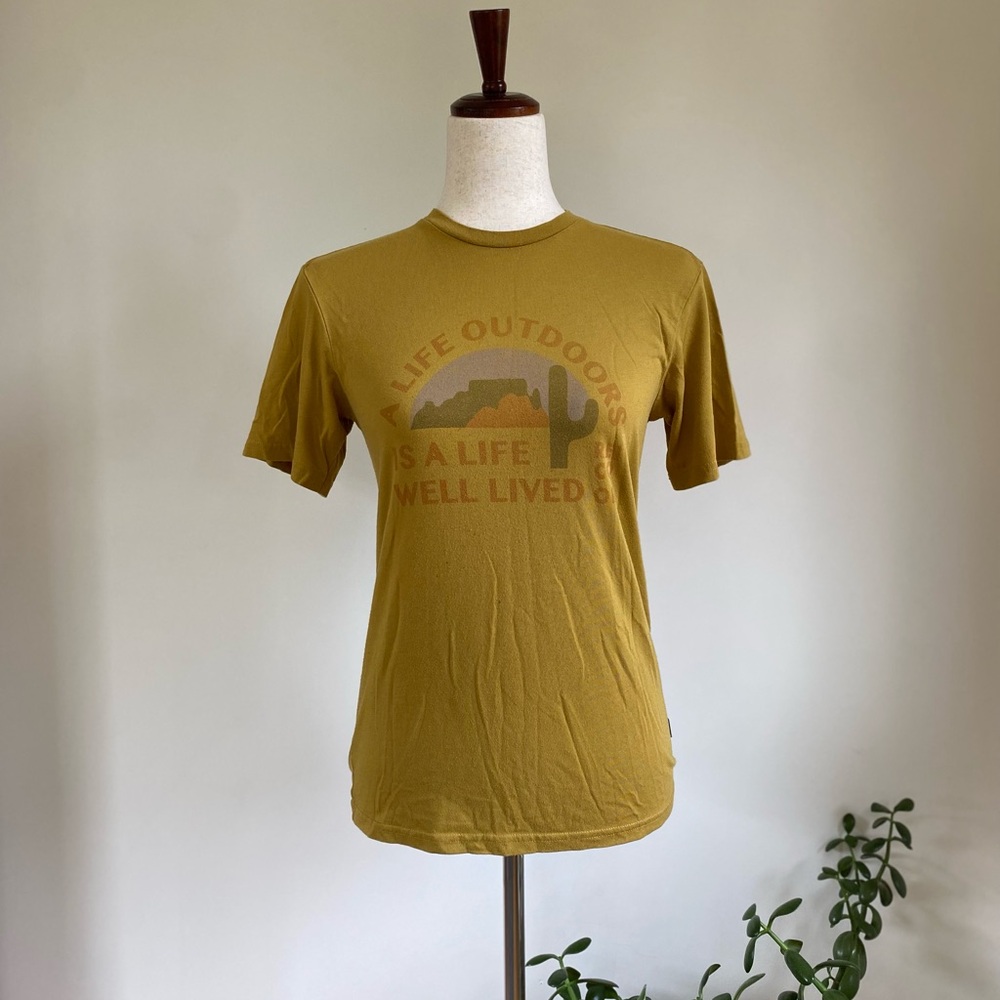 REI Mustard Graphic Tee